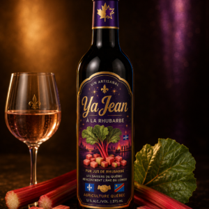 Vin de rhubarbe Ya Jean — 375 ml