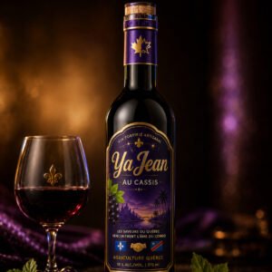 Cuvée classique au cassis Ya Jean — 375 ml